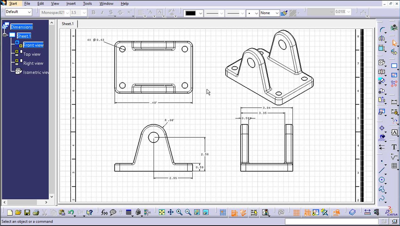 CATIA V5 Drawings Training Course
